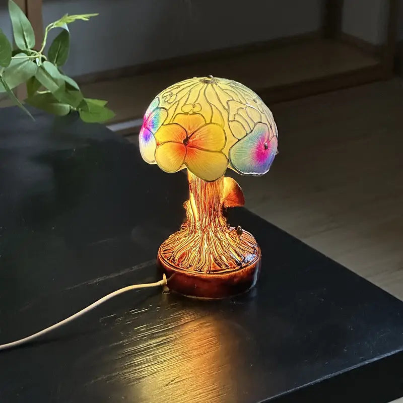 Boho Chic Sopp Blomsterlampe