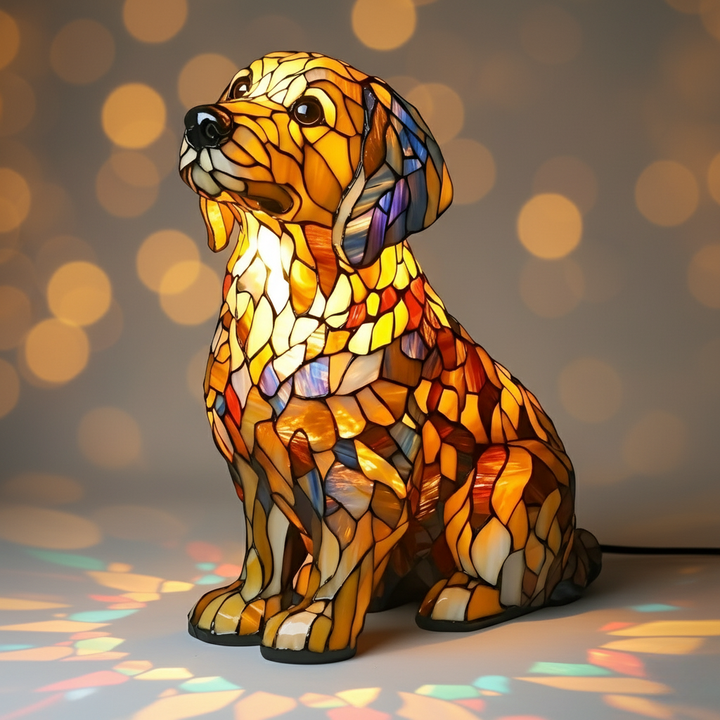 Lily den åndelige golden retriever figur